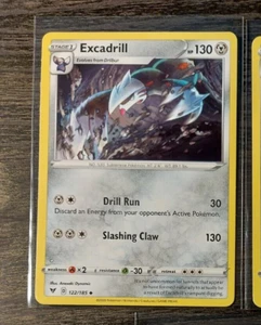4x Excadrill 122/185 Pokemon card Vivid Voltage uncommon NM - Picture 1 of 2