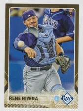 2015 Topps Update Gold #US278 Rene Rivera (Rays)/2015