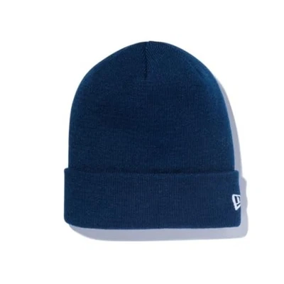 [New Era] BASIC CUFF KNIT Niños Unisex Azul Marino OSFA (56,8-60,6 cm) Envío Japón Foto 1 de 3