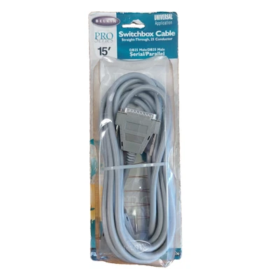 Belkin 15' DB25 Male to Male Pro Series Switchbox Cable - NEW - Image 1 of 4