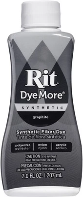 Rit Dye More Synthetic 7oz-Graphite - 020-226