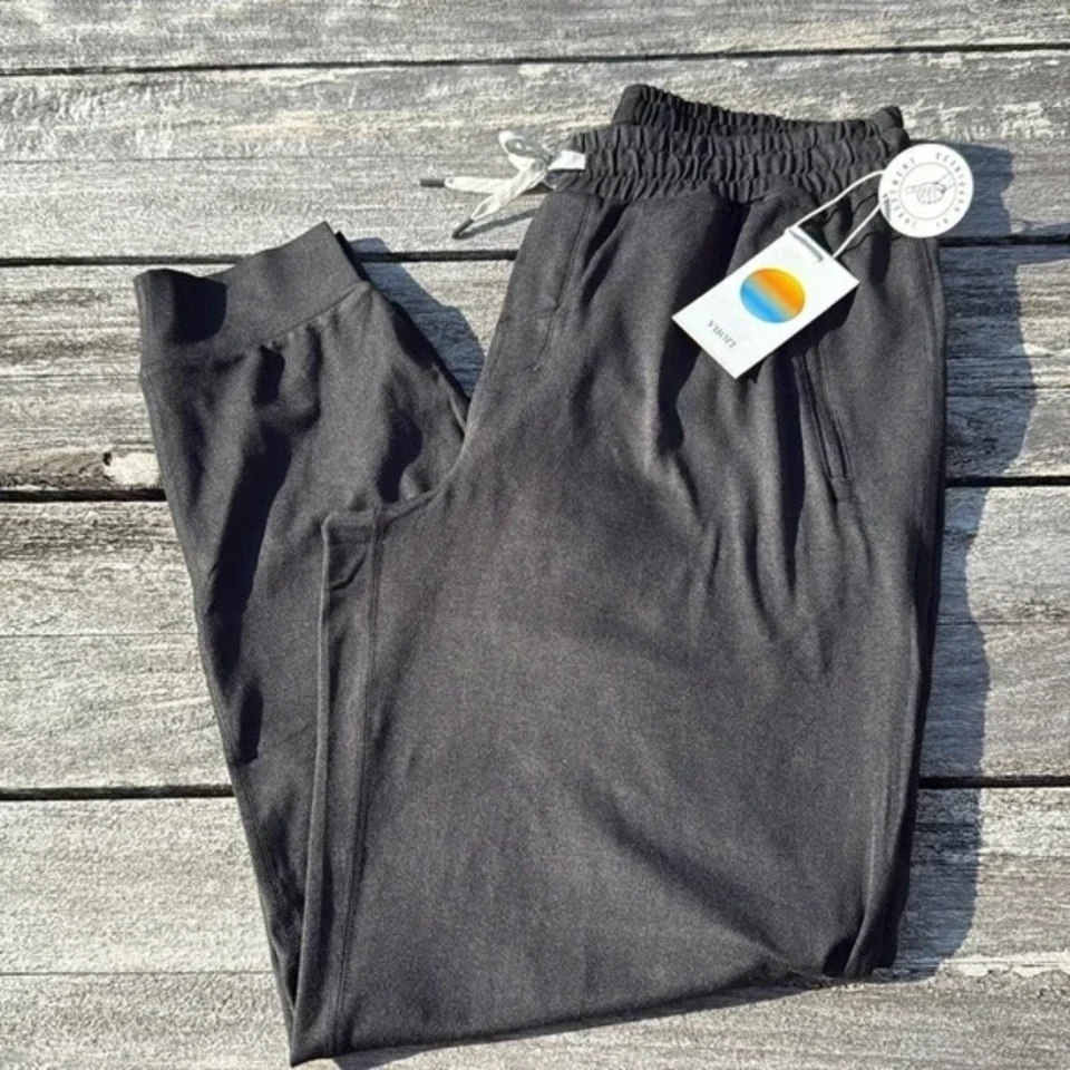 NWT Vuori Men's Ponto Performance Jogger - Black Heather - Free shipping - Image 1 of 1