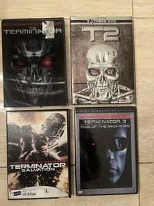THE TERMINATOR SAGA: 4-Movie Collector's DVD Lot (Unique Editions!) - Picture 1 of 6