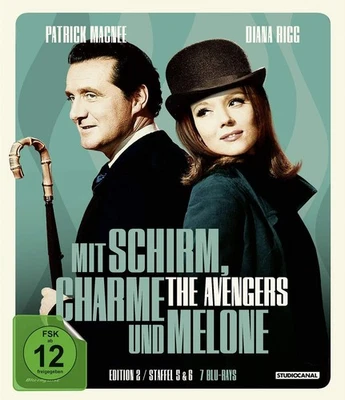 Mit Schirm, Charme und Melone - Edition 2 (Blu-ray) Macnee Patrick (UK IMPORT) - Imagem 1 de 4
