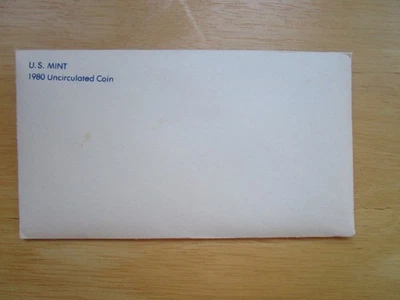 1980 Uncirculated Coin Set U.S Mint Original Government Packaging OGP - Image 1 of 4