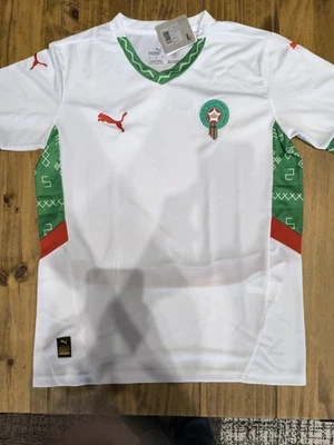 Maillot De Foot Équipe Nationale Du Maroc Morocco Taille S  - Photo 1/3