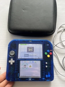 Nintendo 2DS Pokémon Blau / Turtok Edition ohne OVP mit Spiel Pokemon Konsole - Bild 1 von 10