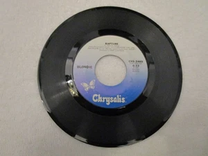 Blondie Vinyl 45 "Rapture"/ "Walk Like Me" Chrysalis #CHS-2485 7" 1981 - Picture 1 of 5