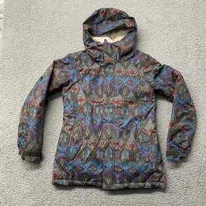 686 Snowboard Jacket Women Size Medium Winter Southwest Aztec - Picture 1 of 24