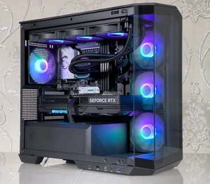 Ultimate 8K Gaming PC Intel i9-14900K, 32GB RTX 5090, 128GB DDR5, 2TB NVMe SSD - Bild 1 von 8