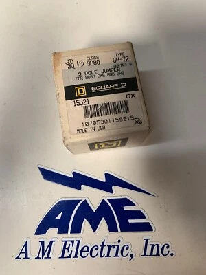 SQUARE D 9080GH72 Jumper,2 Pole 13 ONLY (F-5) - Image 1 of 2