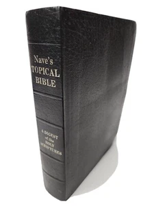 Nave's TOPICAL BIBLE A Digest of the HOLY SCRIPTURES 1962 Thumb Index - Bild 1 von 12
