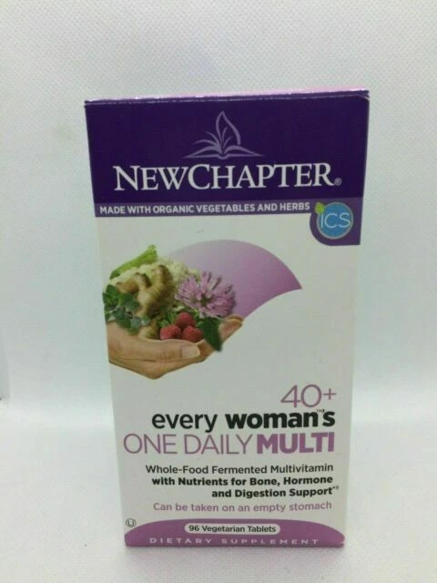 New Chapter Every Woman's One Daily 40 Plus Tablets - 96 Count