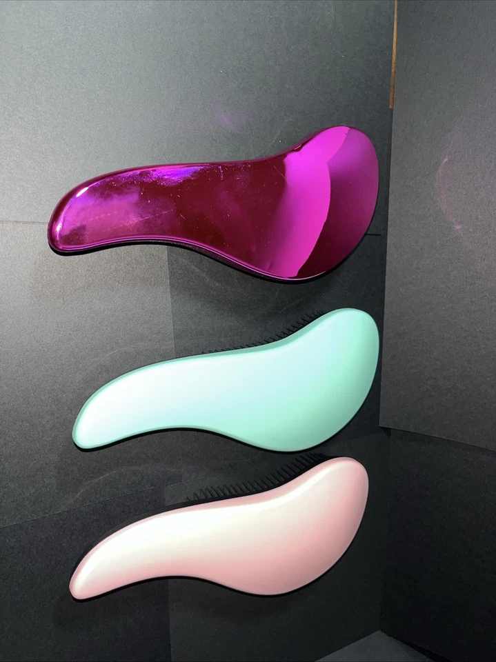 Cepillo de pelo combinado de 3 colores. Cepillo desenredante para cabello, Cepillo para Cabello... Foto 1 de 4