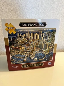 Dowdle Jigsaw Puzzle 1000 Pcs SAN FRANCISCO Complete Made in USA - Picture 1 of 4