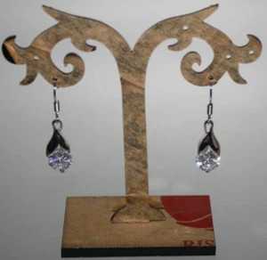 CZ Ohrringe vergoldet Silber Damen Schmuck Neu Mode - Bild 1 von 5