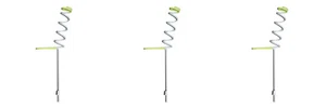3 SOPORTES DE VARILLA DE BANCO EA.SHORE KING WBH-4, RESISTENTE Y EXTRA LARGO (POLE DE CRAPPIE) - Imagen 1 de 1