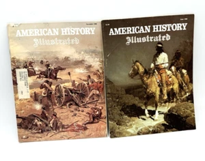 Lot of 2 American History Illustrated Magazines June Nov 1980 Geronimo Civil War - Bild 1 von 22