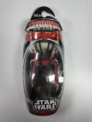 Star Wars Titanium: Tie Interceptor Royal Guard Die-cast 2006 nuevo en caja envío gratuito Foto 1 de 4