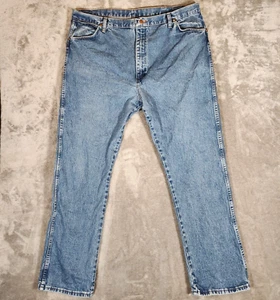 Wrangler Jeans Uomo 41X33 (Etichetta 42X32) 13MWZGK Blu Cowboy Rodeo Western - Foto 1 di 12