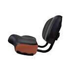 Bike Seat with Backrest Comfortable Replacement Bike Saddle, Compatible