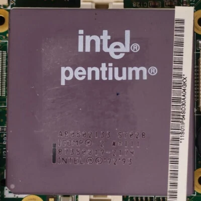 Cpu Processore Intel Pentium SY028 socket 7 - Immagine 1 di 2