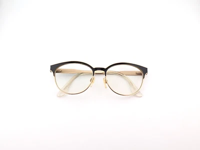 Tommy Hilfiger Eyeglasses, Frames Only, TH 1359 K1T, 52-16-140, Black/Gold - Image 1 of 4