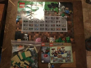 LEGO- MINECRAFT- BASTELKARTON- 21116- 100% KOMPLETT- MIT POSTER - Bild 1 von 7
