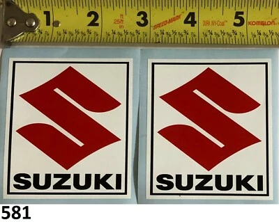 2! CALCOMANÍA ADHESIVA SUZUKI RM PE RN RH 80 100 125 250 400 500 VMX AHRMA BICICLETA DE TRABAJO Foto 1 de 4