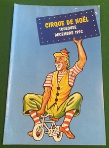 PROGRAMME CIRQUE - CIRQUE de NOEL de TOULOUSE -  1992 - Picture 1 of 6