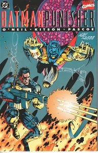 Batman / Punisher Lake of Fire 1994 Signed by Barry Kitson & Dennis O'Neil 168/2 - Picture 1 of 3