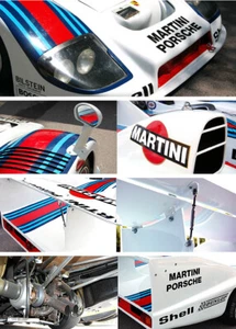 PORSCHE 936 MARTINI REFERENCE PICTURE BOOK for TAMIYA NUNU BEEMAX AOSHIMA 1/24 1 - Imagen 1 de 1