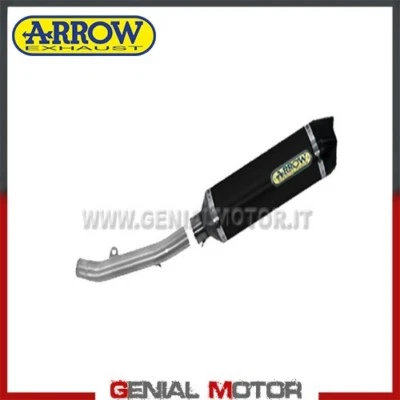 Pot D'Echappement + Rac Racing Arrow R Tech AKN Alu N Kawasaki Z 750 2007 > 2014 - Photo 1/2