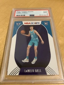 2020 LaMelo Ball #223 NBA HOOPS PSA 9 Hornets Rookie - Picture 1 of 12