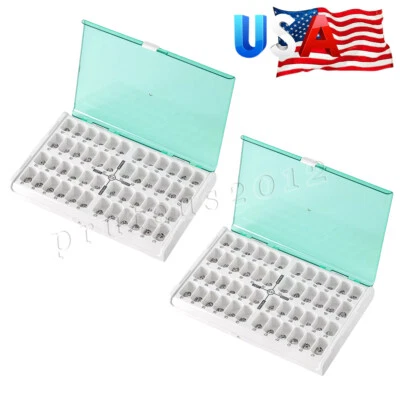 2x Kit de dientes de corona molar dental de acero inoxidable preformado para niños/adultos 48 piezas Foto 1 de 4