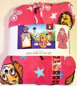 Character Themed Plush Hooded Robe & 2-PC Pajama Set - Picture 1 of 14