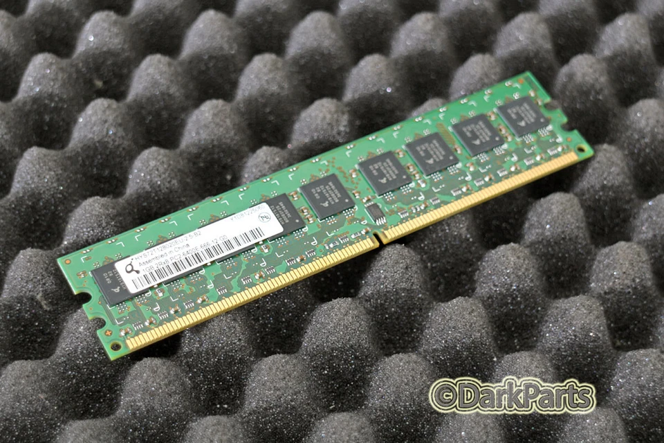 Qimonda HYS72T128020EU-2.5-B2 1GB Memory RAM PC2-6400E-666-12-G0 444908-051 - Photo 1/1