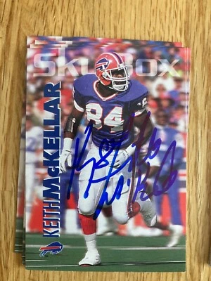 Buffalo Bills Keith McKeller signed 1993 Sky Box Card - Image 1 of 2