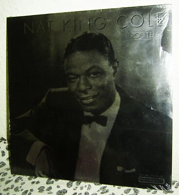 LP NAT KING COLE - ROUTE 66 * PAST PERFECT SILVER LINE 2000 GER/JPN 180 GR * OVP - Bild 1 von 4