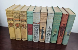 10 Edward Stratemeyer Books 1900’s Hardcover - Picture 1 of 15