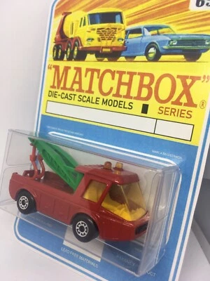 Lesney Matchbox 74 Custom Toe Tow Joe Preproducción en Blister Pack Foto 1 de 4