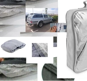 Telo Copriauto Telato Felpato per Mitsubishi L200 Cabinato Impermeabile  Antigra - Foto 1 di 12