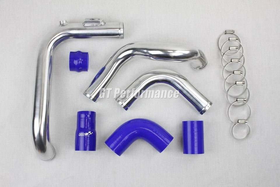 Kit Tubulure Piping Aluminium durites Megane 2 RS 225 230 R25 R26 R26R Bleu - Bild 1 von 1