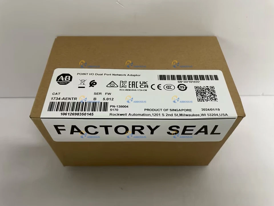 1PCS NEW 1734-AENTR Series C Point I/O Dual Network Adaptor - Image 1 of 4