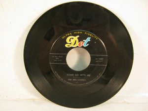 The Dell-Vikings 45 RPM 7 in Record - How Can I Find True Love & Come Go With Me - Picture 1 of 2