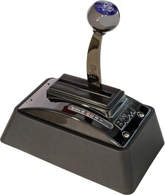 B&M AUTO RATCHET QUICKSILVER SHIFTER,UNIVERSAL 3&4 SPEED,GM TRANSMISSIONS,BLACK - Image 1 of 4