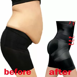 High Waist Shorts Girdle Pants Body Shaper Tummy Control Thigh Slimmer Shapewear - Picture 1 of 20