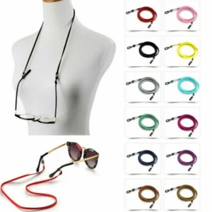 2 X Glasses String Lanyard Eyeglass Chains Holder Rope Neck Cord Accessory Chic - Picture 1 of 17