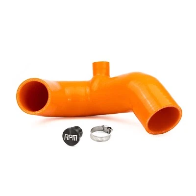 Tubo de carga RPM laranja BOV - 5 dobras fio reforçado Can-Am Maverick R MAX X rs  - Imagem 1 de 4
