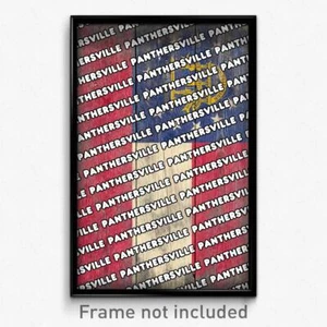 Panthersville Georgia Poster (GA City Souvenir 11x17 Stadtdruck) - Bild 1 von 1